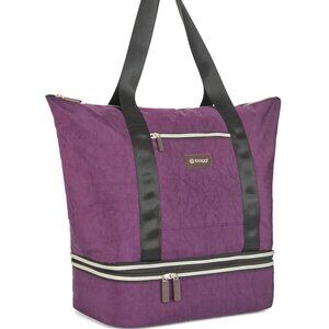 Purple Carry Cube Tote from Biaggi.